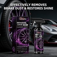 Wheel Cleaner Spray Iron Remover Dust Rim Rust Cleaner Multi Purpose Wheel Hub Washing Tool Car Wheels Rim Cleaner