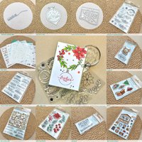 2024 September New Christmas Tree Bookshelf Metal Cutting Dies DIY Scrapbooking Photo Album Decorative Embossing PaperCard Craft