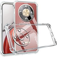 Transparent Phone Case for Huawei Honor Magic8 Lite Clear Soft TPU Back Cover for Honor X9D 5G Protective Shell Magic 8 Lite