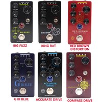 Guitar Effects Fuzz Distortion Electric Guitar Effects 4 Selector Buttons for Guitar Bass Overdue Big Fuzz MOSKY King Rat
