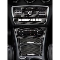 For Mercedes Benz A Class W176 GLA X156 CLA Accessories Car Interior Air Conditioning CD Console Panel Cover Trim Car Styling
