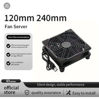 LDPCSJ 120mm 240mm fan router cooling fan diy pc cooler box tv wireless silent dc 5v power usb 12cm with screws protective net