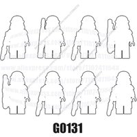 Action Figures Movie Building Blocks Bricks toys G0131 GH0239 GH0240 GH0241 GH0242 GH0243 GH0244 GH0245 GH0246 DIY Toys