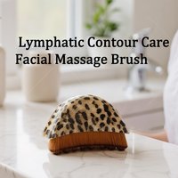 Lymphatic Contour Face Brush for Sculpting – Anti-Puffiness, Detox and Lift Improves Skin Glow Absorption Contour Face Brush