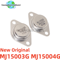 1Pairs/2PCS 100% NEW and Original MJ15003G MJ15004G MJ15003 MJ15004 TO-3P 140V/20A Transistor iron cap paired tube