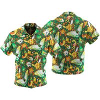 Insect System Pokemon Hawaiian Shirt Anime Hawaiian Shirt Summer Leisure Men's T-Shirt Children's Clothing Tee Y2k Woman