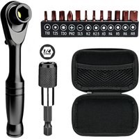 AliExpress probon 22IN1 Allen Key Spanner Double-headed Torque Ratchet Wrench Set Match 1/4 Inch Screwdriver Set For Bicycle Hand Repair Tools