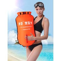 Life Jacket Swimming Ring Double Airbag Outdoor Floatation Device Storage Buoyancy Aids for Swimming Elderly Suitable Nylon P...