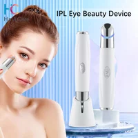 Neue IPL Vibration Auge Massager Anti Dunkle Kreis Blau Licht Anti Falten Auge Massage Stift Heiße Kompresse Auge Schönheit Pflege Gerät