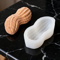 Single-Cell Peanuts Design Mousse Cake Mold Soap Mold Food Grade Silicone Chocolate Mold Kitchen Dessert Baking Tools