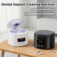 Ultrasonic Portable Cleaner for Retainer Dentures Mouth Guard Aligner Whitening Trays, Personal Oral Care Device