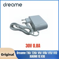 Original 30V 0.8A Adapter for Dreame T10/ T20/ V9/ V10/ V11/ V12/ R10/ M12/ M13/ H12 Compatible with XIAOMI 1C K10 Charger