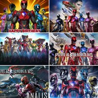 Cartoon Power&ranger Theme Kids Birthday Party Banner Background Birthday Party Room Decoration Backdrop Props Baby Party Gifts