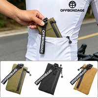 OFFBONDAGE Cycling Phone Bag Lightweight Portable Hand Bag Hanging Buckle Multifunction Card Bag Item Storage Wallet Commute Bag
