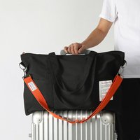 New Korean Sle Travel Bag ex Super Large Capaci Lage Bag Single oulder Slant Cross Waterproof Nylon Storage Bag