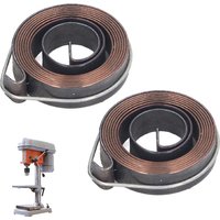 2pc Tisch Bohrmaschine Rückkehr Frühling Stahl Schraube Frühling Montage 0,7x6x35mm Fräsen Bohren Maschine federn Bohrmaschine
