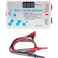 Digital Capacitor Discharger FDQ1 10-1000V Voltage Tester, Portable Electric Discharge Tool Safe Anti-Shock for TV Car Phone