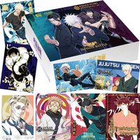 Jujutsu Kaisen Anime Collection Cards Booster Box - "Infinite Battle" Trading Card Set with Rare AR/SLR Holo Foil Cards