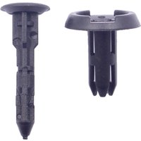20pcs Auto Push Expansion Bumper Fender Retainer Clips 6mm For Toyota Fastener Rivet