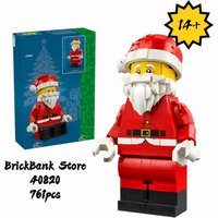 MINISO 40820 New Product DIY Santa Claus Model Building Block Set Assembled for Collection and Decoration Christmas Gift