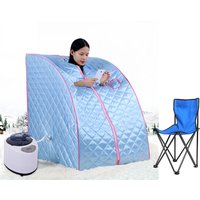 Tragbare Indoor-Dampfsauna, Faltbar, Entgiftend und Verschönernd, Hautpflegegerät, Schlankheits-Bad-Spa-Gesundheitsset 80*70*98 cm