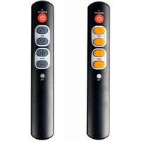 1PCS Universal 6 Key Learning Remote Control Big Yellow Button Copy Infrared IR Remote Controller For TV Box STB HIFIAmplifier