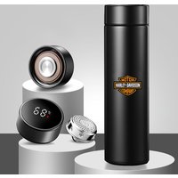 Car Portable Smart Thermos Leakproof Travel Cup Bottle For Harley Davidson Electra Glide Ultra Classic 1250 S PA 1250S PA1250