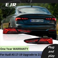 Tail lights for Audi A5 2017-19 to 2021 Taillight Assemblies Modified with LED Water Steering Rear Tail Lamp A5 New Model