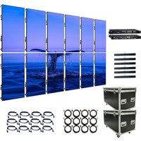 4m X 3m Complete System P2.6 P2.9 P3.91 P4.81 LED Display 500mmx500mm LED Panel Backdrop Full Color Indoor Outdoor LED Screen