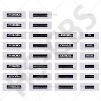 Rear Trunk Emblem Interior Stickers For Range Rover Velar Defender P250 P300 P400 P300e P525 Letter Badge D300 D240 D180 SE HSE