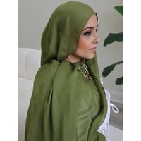 110colors Modal Hijab with Modal Undercap Set Basic Stretchy Pullover Headscarf Thin Breathable Sunscreen Head Wrap Hijabs Scarf