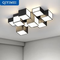 New LED Chandeliers Minimalist Combination Living Room Lamp Indoor Lighting Light Fixture Kitchen Lustre Lamp Ceiling Chandelier