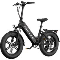 AliExpress bodywel Bodywel F20 PRO 500W Electric Bicycle 20 Inch Fat Tire E-Mountain Bike 48V 18AH City Ebike