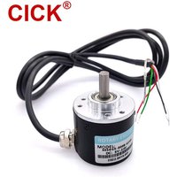 Photoelectric Incremental Rotary Encoder 38S6G5-B-G24N 50/100/200/360/400/500/600PPR AB 2 Phase DC5-24V NPN Optical Encoder