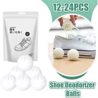 6-18pcs Deodorizer Freshener Balls Sneaker Deodorizer Ball Long Lasting Odor for Home Shoe Closet Scent Freshener Deodorization