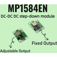 MP1584EN 3A 3.3/5/9/12V Ultra-Small Size DC-DC Step Down Supply Module Adjustable Power Step-down Descending Output MP1584