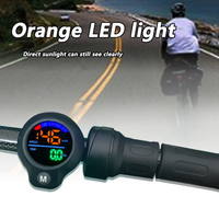 E-scooter Speedometer 3/4/6pin 48V LCD Digital Mileage/Voltage/Battery Speed Display Electric Scooter Instrument Replace Parts