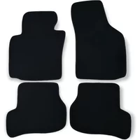 Original Car Floor Mats For VW Golf Mk6 2003 to 2012 Velour Waterproof Black Carpet Rugs Auto Liners