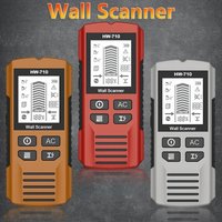 HW-710 Multifunctional Metal&Wall Detector Handheld Stud Finder Wall Scanner AC Cable Wires Depth Tracker Electronic Wood Finder