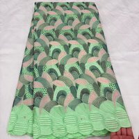 New Embroidery Swiss Voile Lace in Switzerland Fine Soft textured African 100% Cotton Fabric Nigeria Traditional Garment 16A67