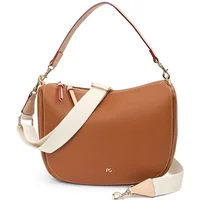 PG Women Shoulder Bag Multi functional Large Capacity Simple Design Versatile Commuter Solid Color Crossbody Texture Women Bag