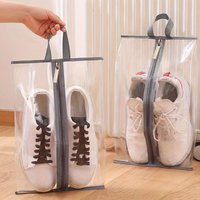Portable Travel Shoes Storage Bags Dustproof Shoe Pouch with Sturdy Zipper Waterproof Reusable Clothes Shoes Organizer Bag