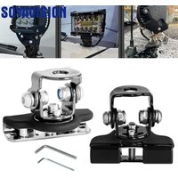 Rotatable Car Headlight Holder A-Pillar Hood LED Work Light Bar Clamp Spotlight Stand Mount Bracket for Jeep Off Road 4x4 Auto