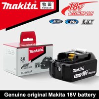 100% Genuine 18V Makita 6Ah Makita Battery BL1840 BL1830B BL1850B BL1850 BL1860 BL1815 Replacement Lithium Battery