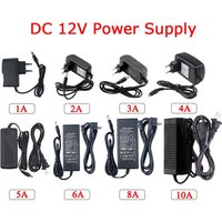 Beleuchtung Transformator AC 110V ~ 220V Zu DC 12V Schaltnetzteil 1A 2A 3A 5A 6A 8A 10A Netzteil Für LED Licht Kamera