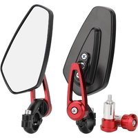 Uniwersalny motocykl Bar End boczne lusterko wsteczne motocykl kierownica rowerowa lusterka wsteczne aluminium 7/8 "22mm akcesoria Moto