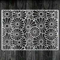 A4 29 *21cm flower DIY Stencils Wall Painting Scrapbook Coloring Embossing Album Decorative Paper Card Template,wall