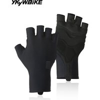 AliExpress YKYWBIKE Cycling Gloves MTB Bike Gloves Sports Half Finger Sports Riding Goves Men Breathable Shockproof Bicycle Gloves 304