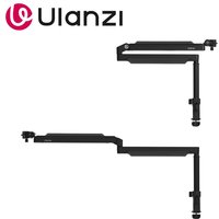 Ulanzi ZJ05 Adjustable Microphone Boom Arm 735mm Reach Hidden Cable Management For Podcast Streaming Gaming Mic/Phone/Camera