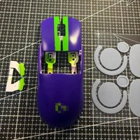For Logitech GPW2 Mouse Case Custom Gamer Mouse Shell Color Baking Paint Replace Repair DIY Mouse Accessory Modify Decoration